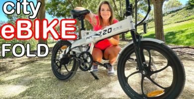 ¿Cuál es la bicicleta eléctrica plegable más ligera?