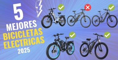 Comparativa entre modelos de bicicleta eléctrica compacta para transporte público que pese poco y sea fácil de guardar