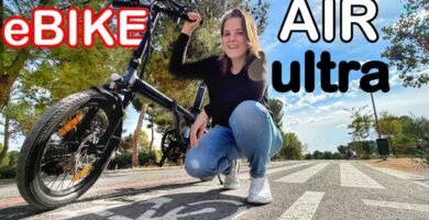 Características ideales de una bicicleta eléctrica compacta para transporte público para moverse sin esfuerzo por la ciudad